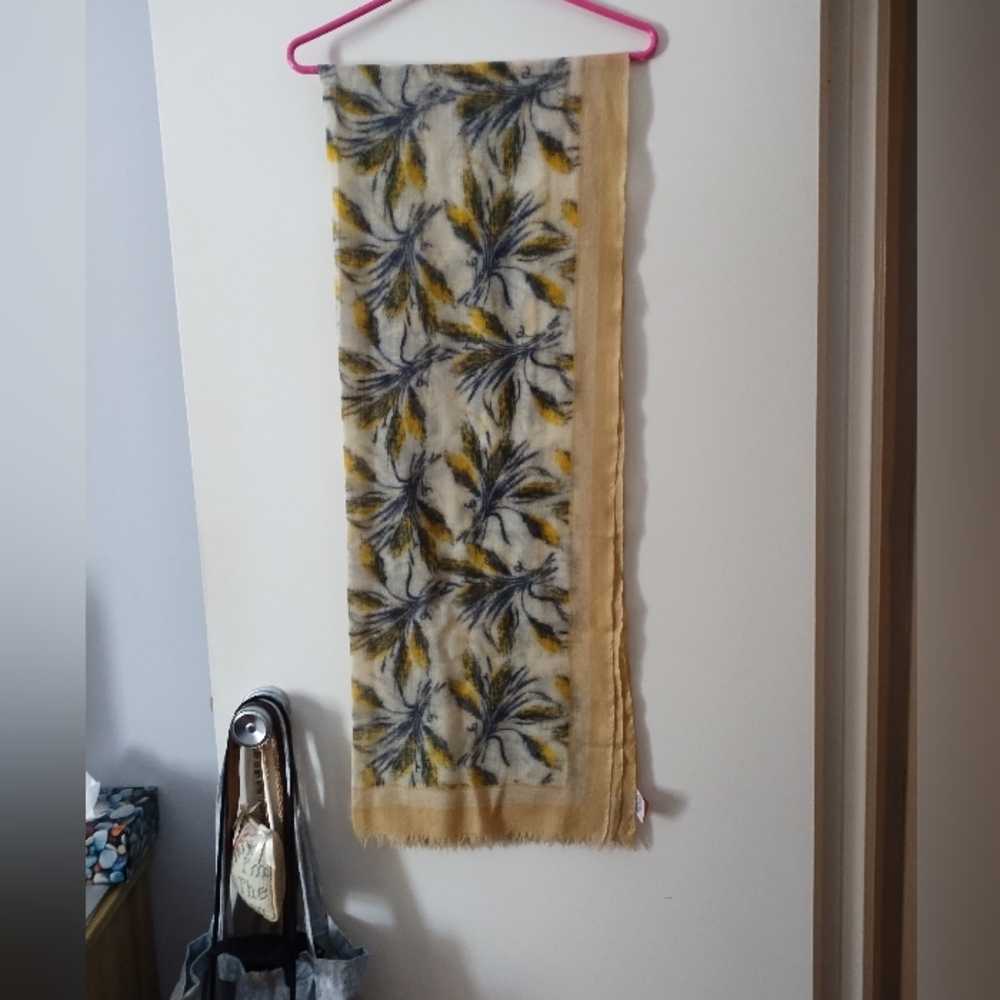 TORY BURCH Wool Gauze Scarf